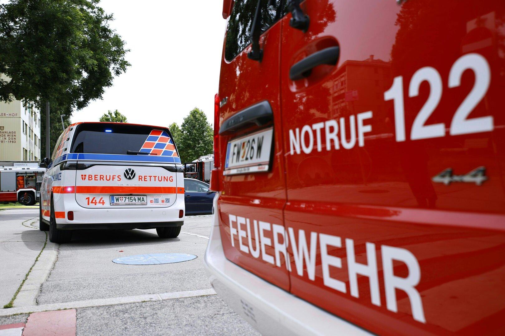 Brand in Wiener Rehazentrum: 70 Feuerwehrleute im Einsatz