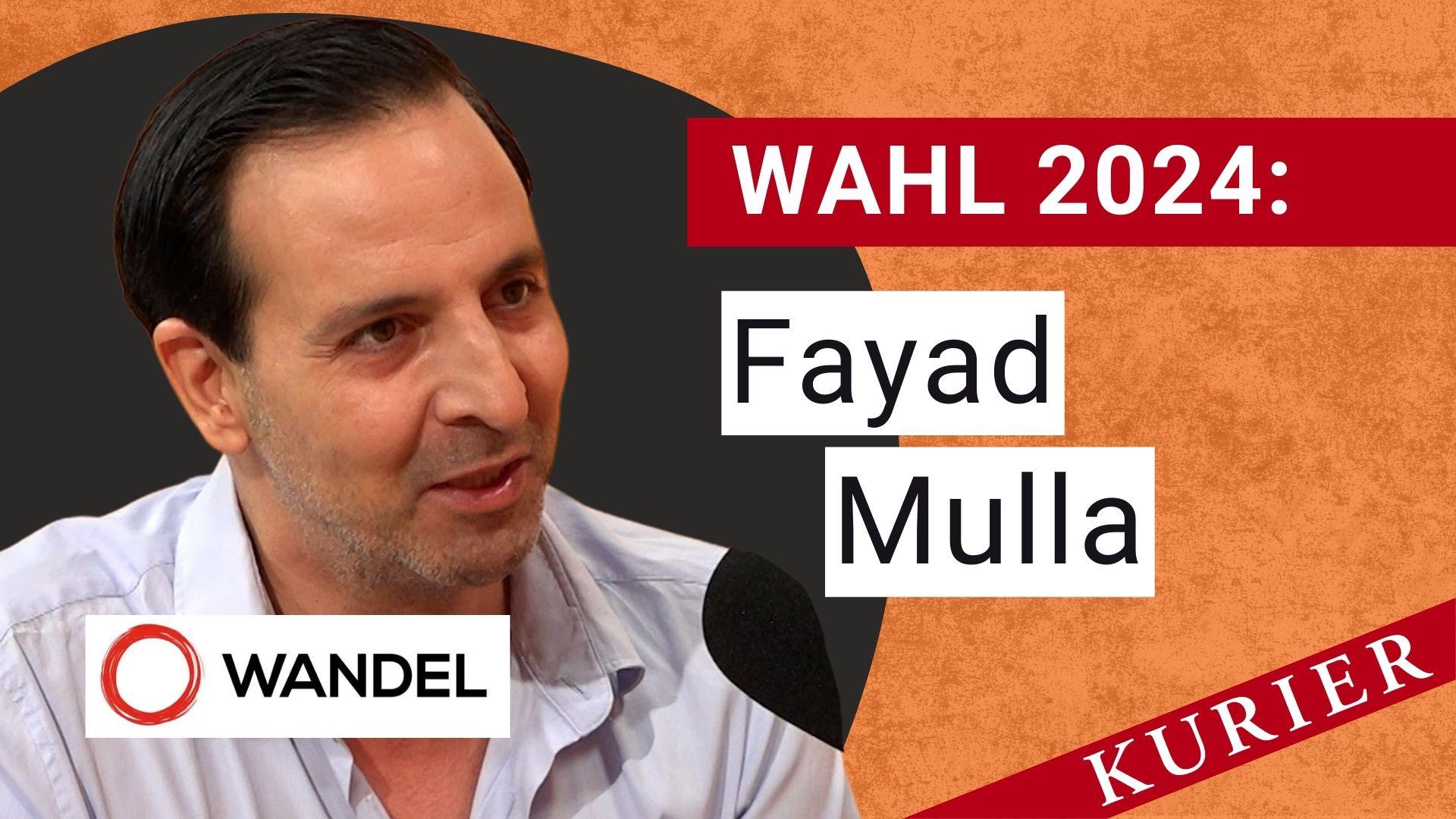 Fayad Mulla, Kandidat für die Wahl 2024, im Porträt.