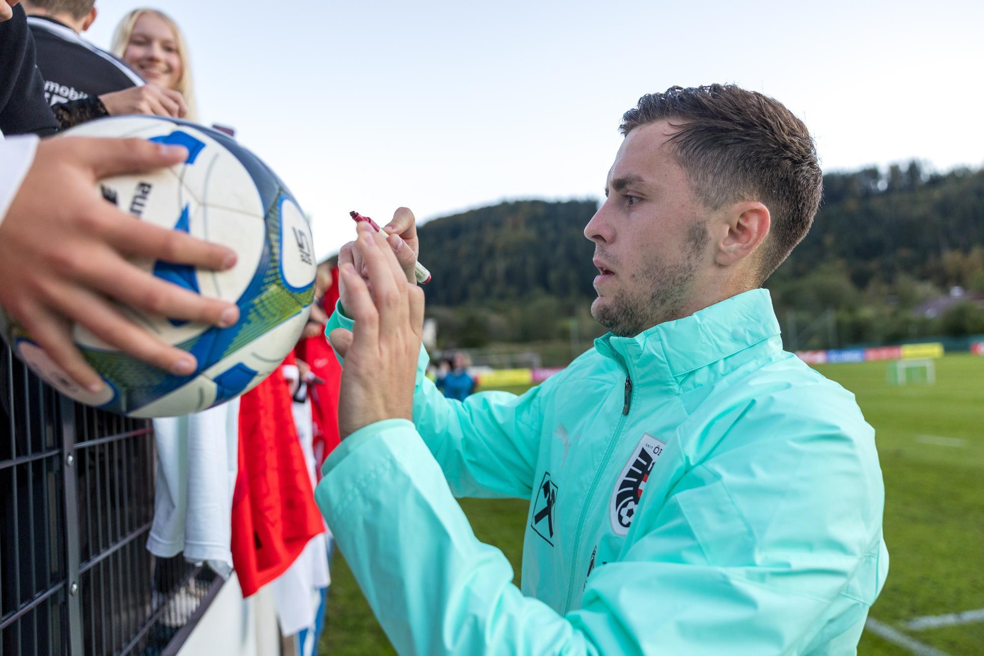 FUSSBALL: ÖFB NATIONALTEAM / LÄNDERSPIEL / TRAINING: BAUMGARTNER