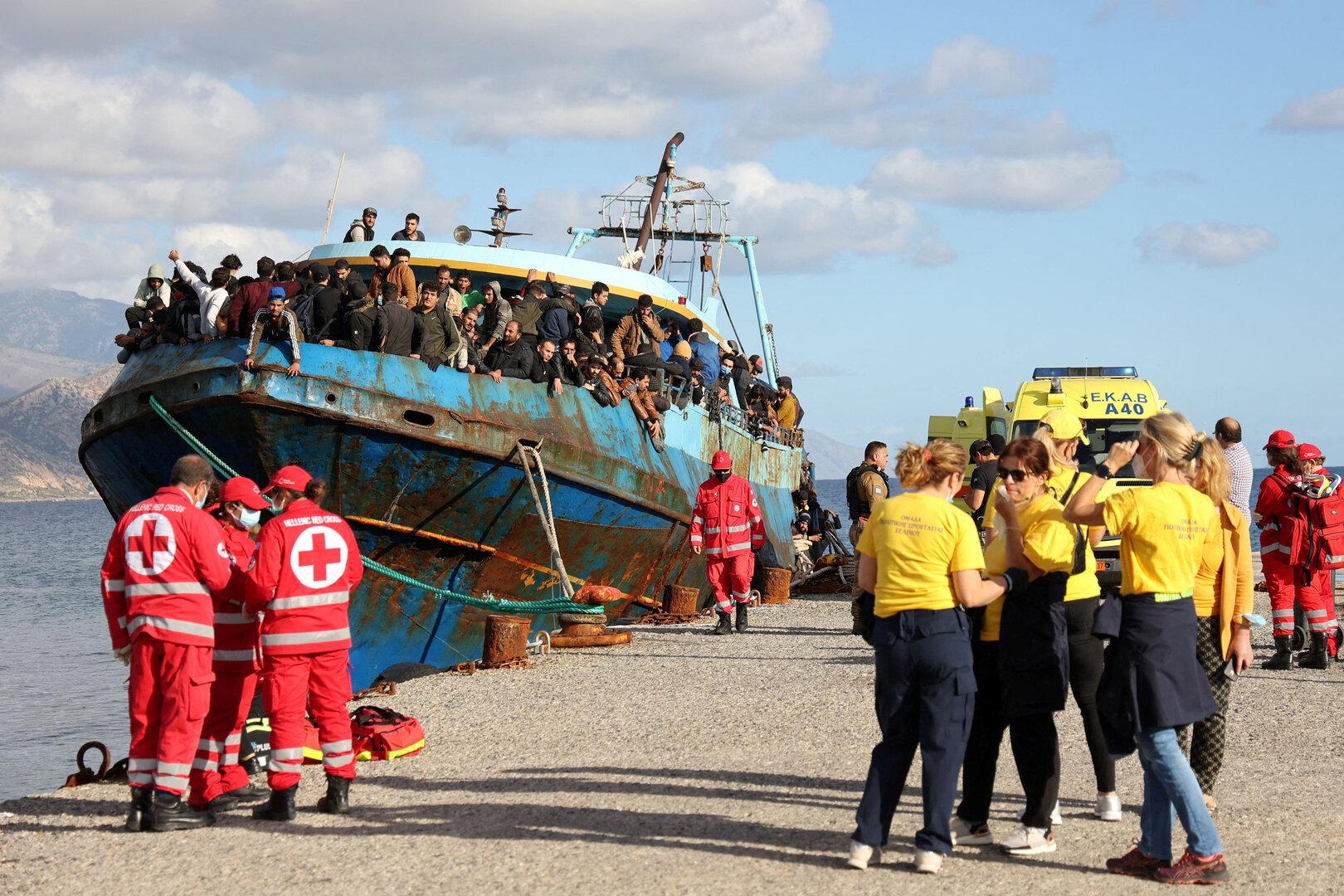 Flüchtlingsboot