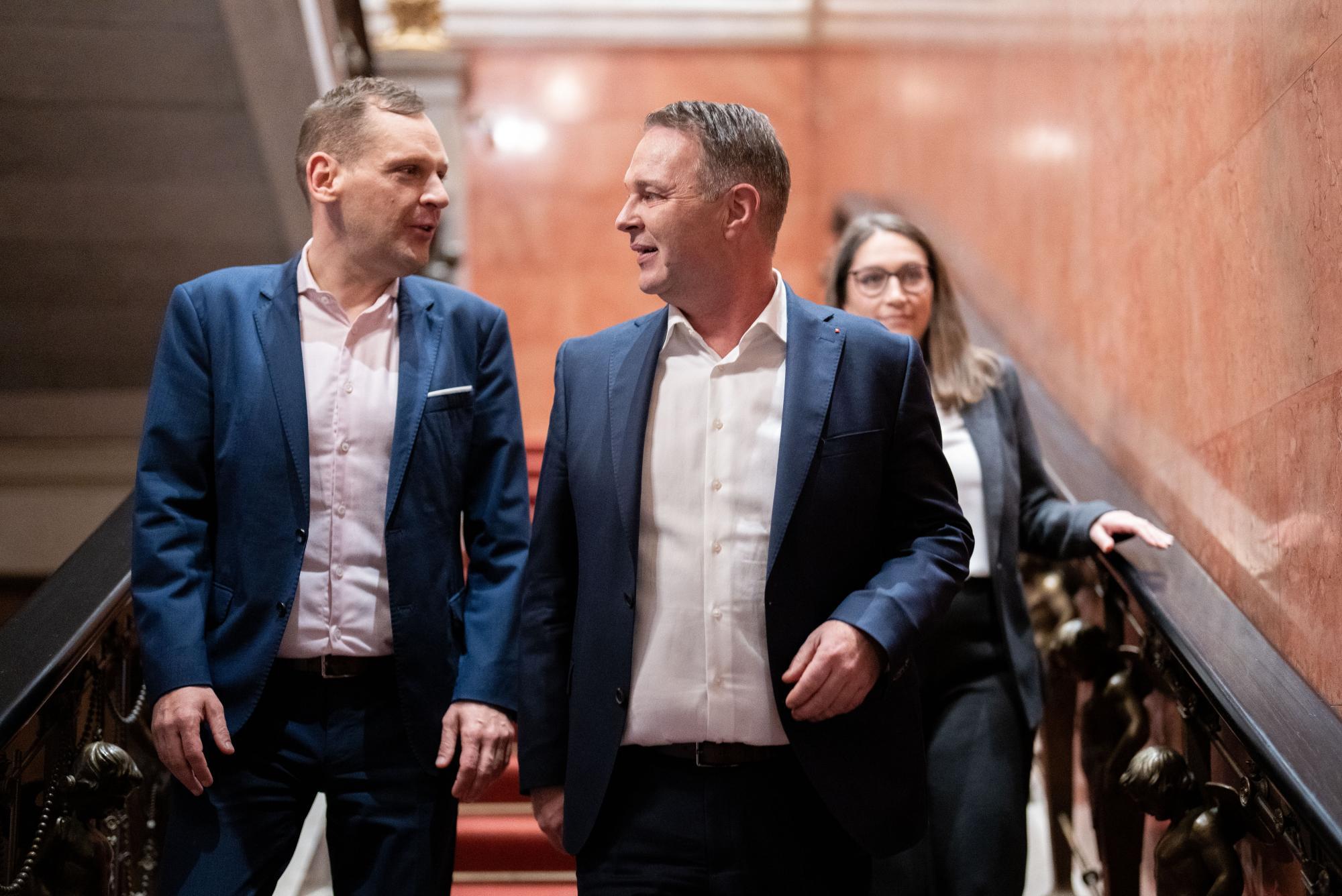 Philip Kucher und Andreas Babler.