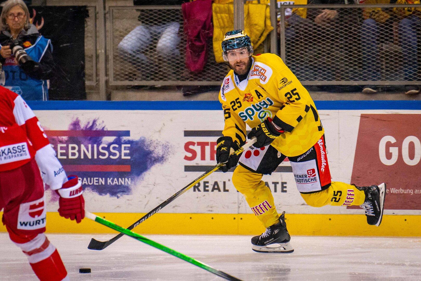 Eishockey-Spitzentanz: Zwei Treffer in 13 Sekunden, der KAC zog den Caps den Nerv