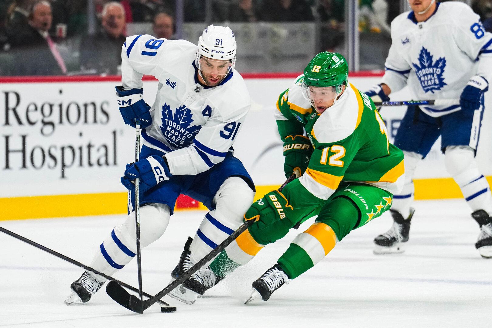 Assist von Marco Rossi bei Minnesotas Sieg gegen Toronto