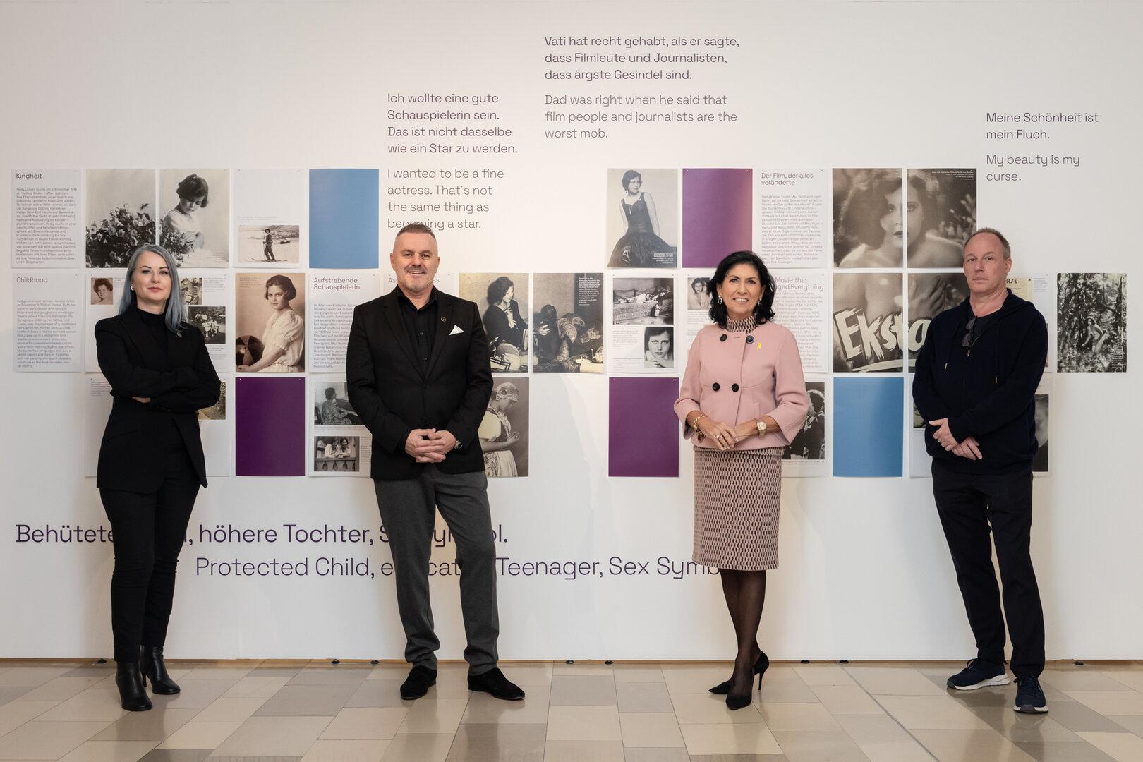 Filmstar Hedy Lamarr im Möbelmuseum Wien