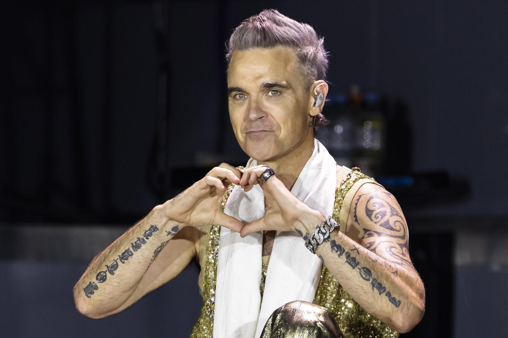 Große Stadionshow: Robbie Williams gibt 2025 Konzert in Wien