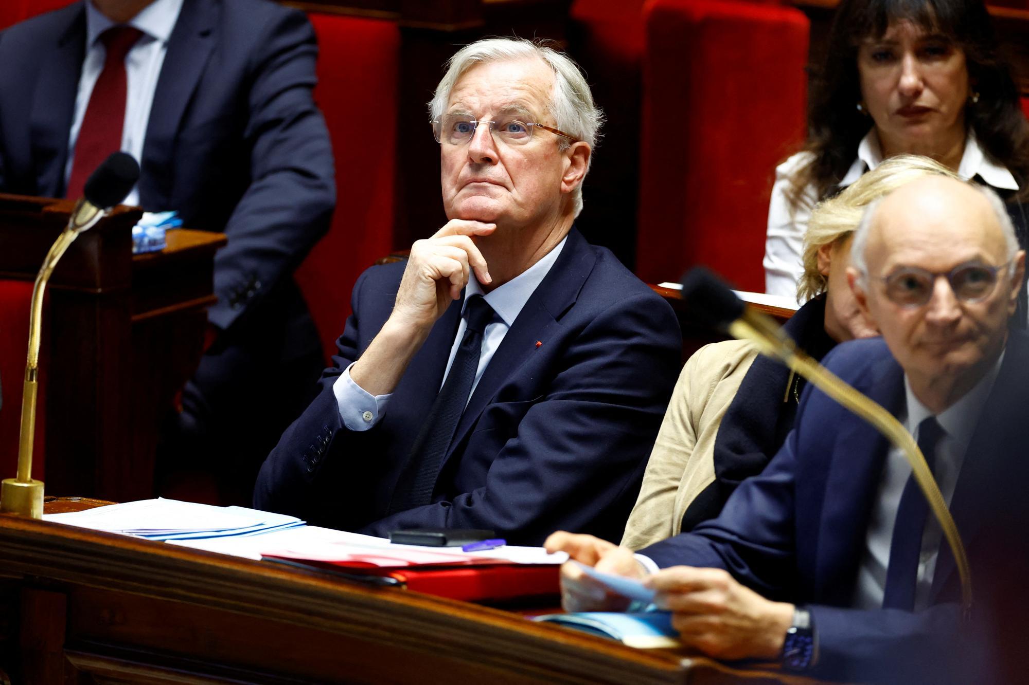 Questions to the government session at the National Assembly in Paris