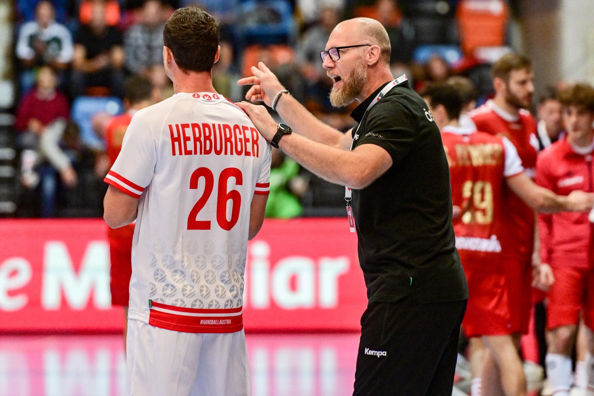 Men's EHF EURO 2026 qualification - Switzerland vs Austria