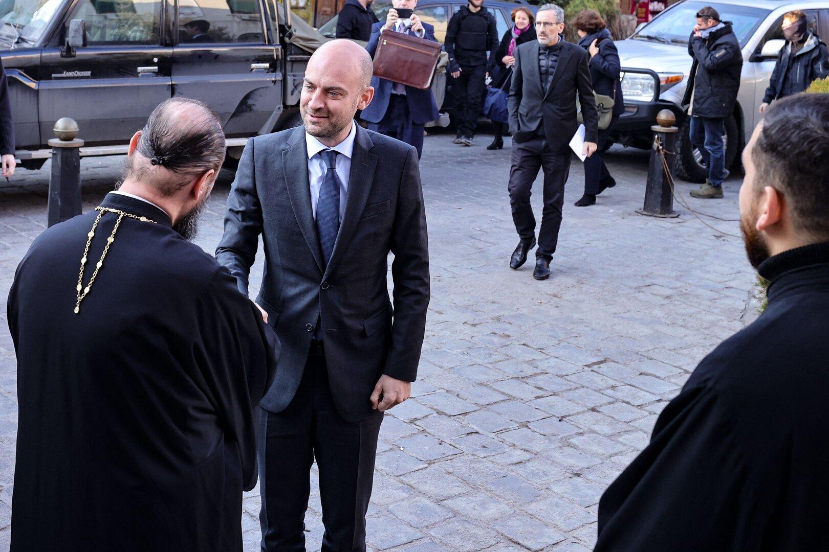 Baerbock und Barrot auf EU-Visite in Damaskus