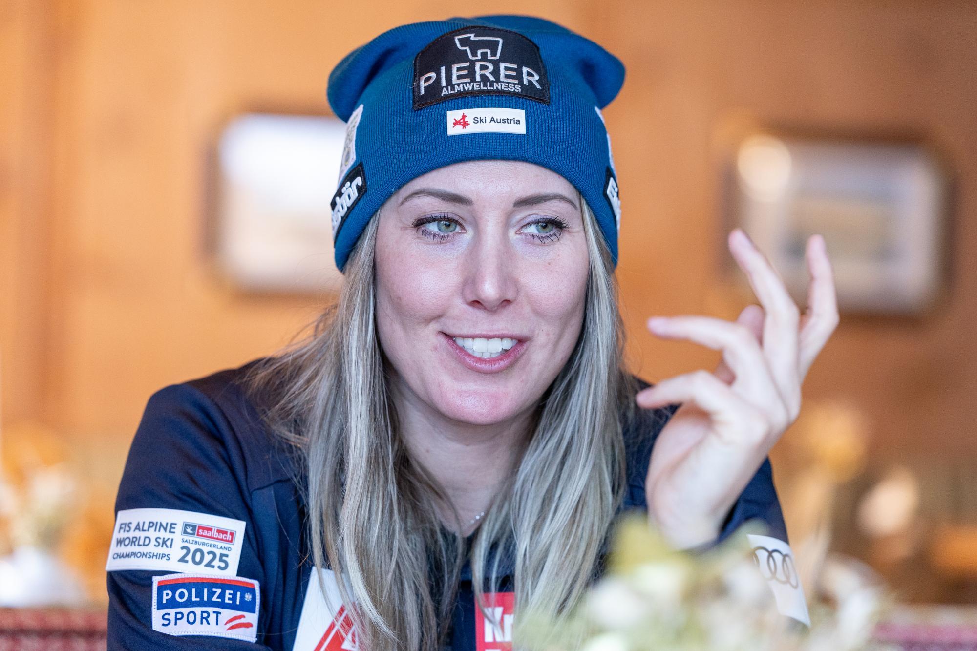 SKI-WELTCUP IN ST. ANTON: MEDIENTERMIN ÖSV-DAMEN: HÜTTER (AUT)