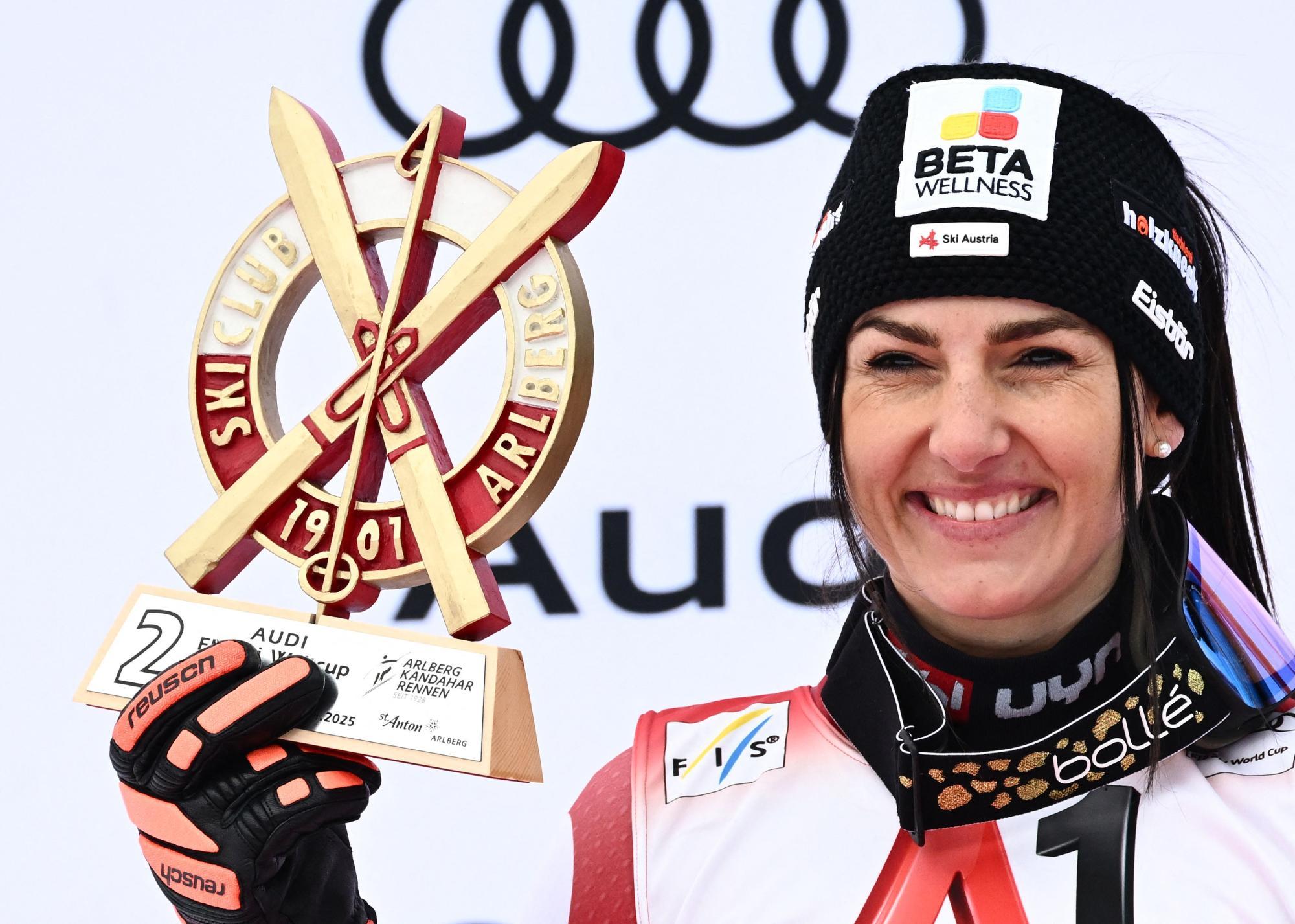 SKI-ALPINE-WORLD-AUT-WOMEN-SUPER G