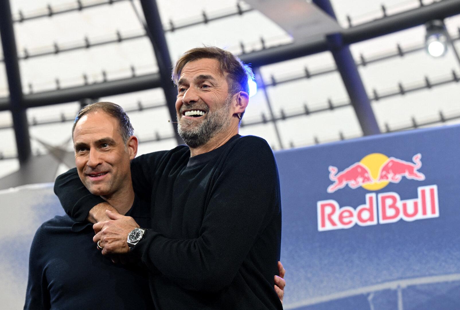 Jürgen Klopp startet bei Red Bull durch: Großer Bahnhof im Hangar 7