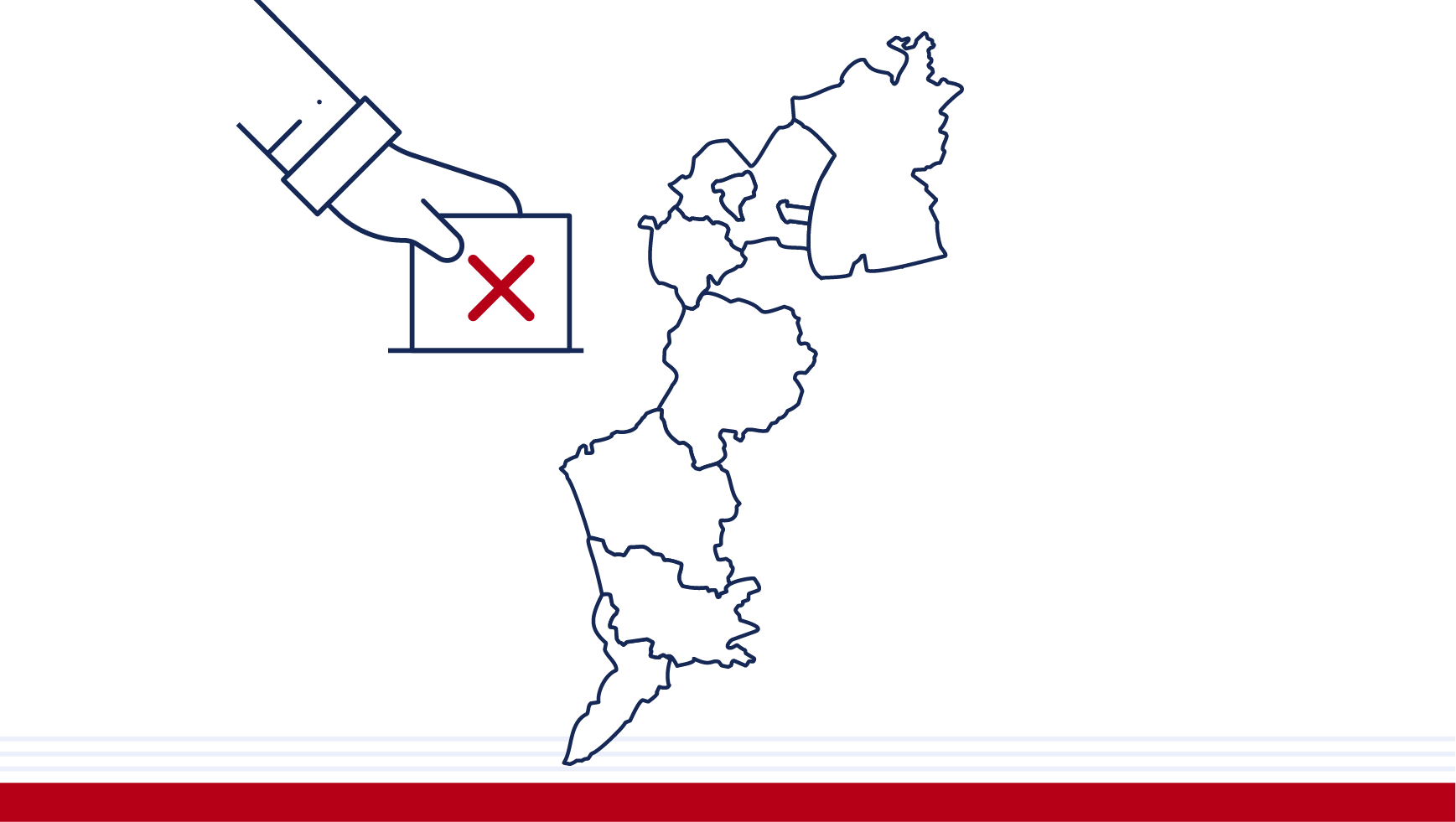 Landtagswahl Burgenland 2025: Symbolbild für Wahlergebniss.
