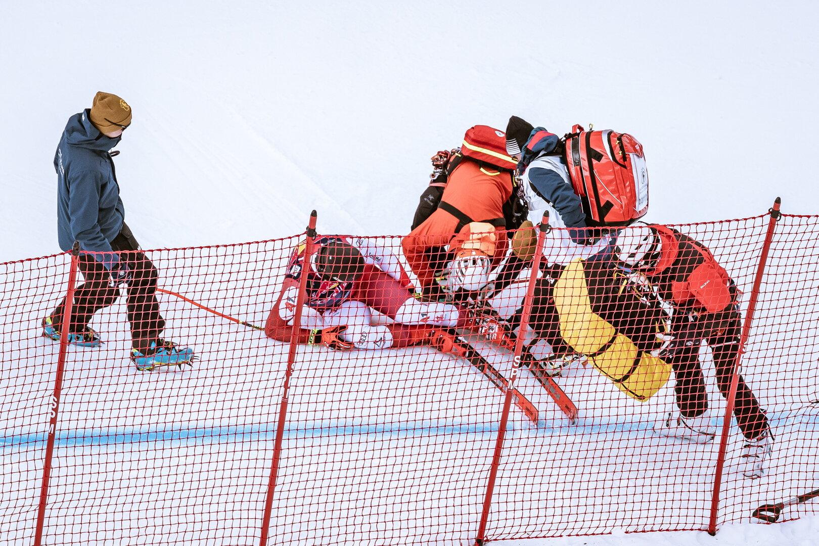 SKI WELTCUP IN KITZBÜHEL: ABFAHRT DER MÄNNER/ 2. TRAINING: HACKER (AUT) Felix Hacker musste im Jänner von der Streif geborgen werden