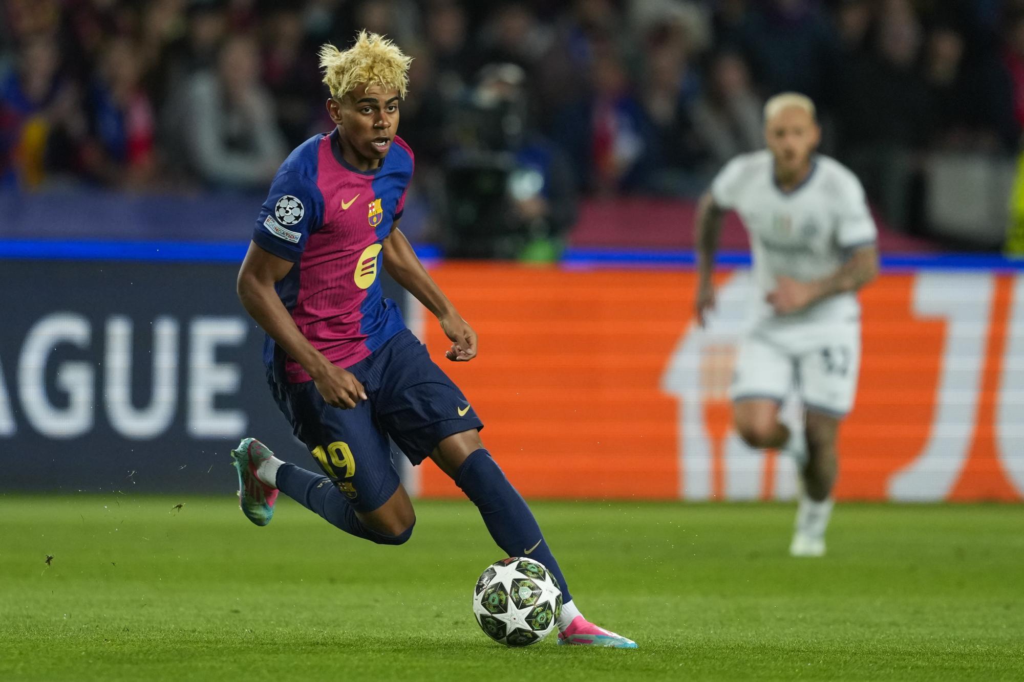 Überirdisch beim 3:3 gegen Inter: Barças Lamine Yamal begeistert