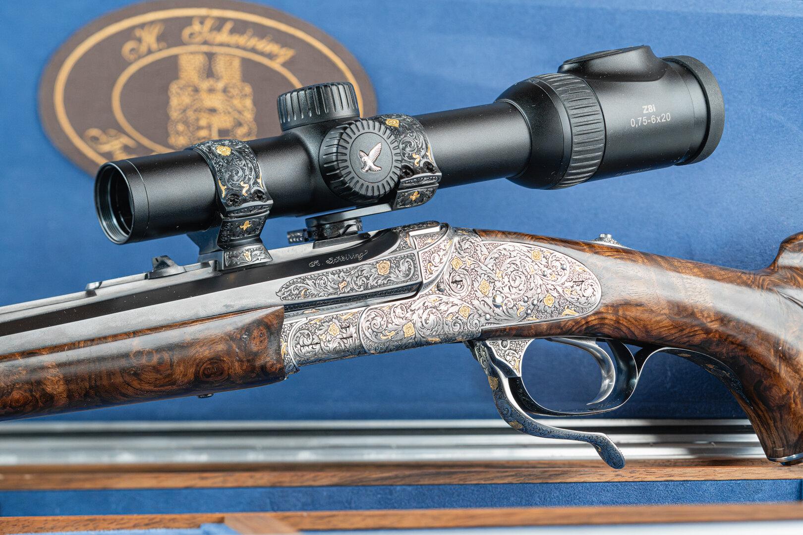 115.080 Euro: Benkos Luxus-Jagdgewehr wird versteigert