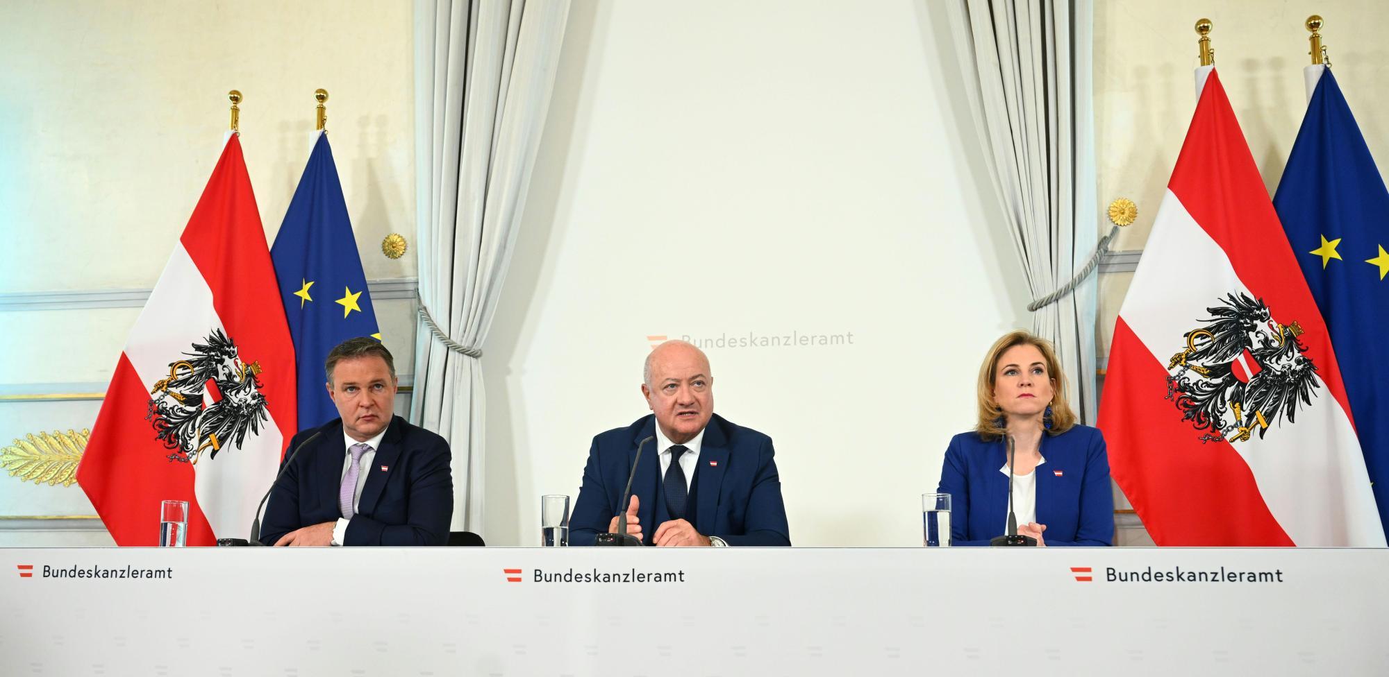 MINISTERRAT: BABLER / STOCKER / MEINL-REISINGER MINISTERRAT: BABLER / STOCKER / MEINL-REISINGER