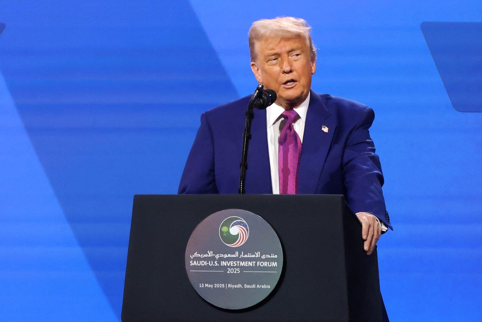 Trump kündigt in Riad Aufhebung der Sanktionen gegen Syrien an