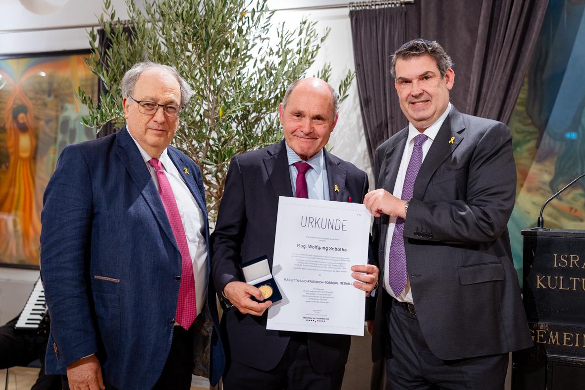 IKG: Torberg-Medaille für Wolfgang Sobotka