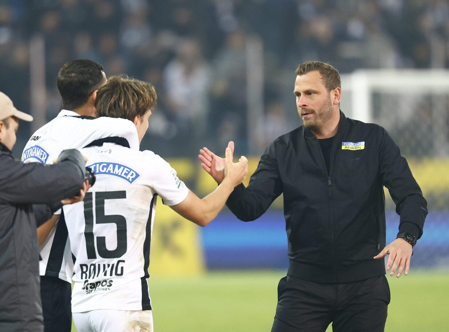 Sturm-Coach Säumel vor dem Showdown: "Druck ist auch ein Privileg"