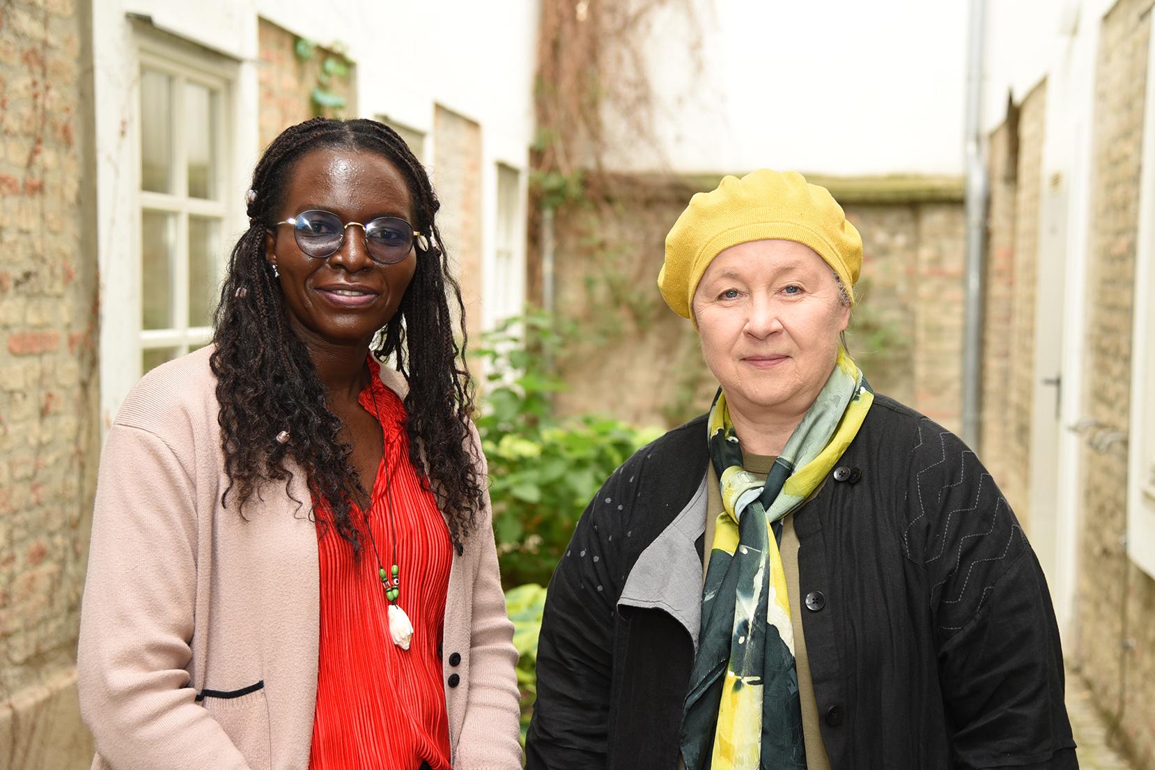 Faith Irene Lanyero und Gertrude Klaffenböck 