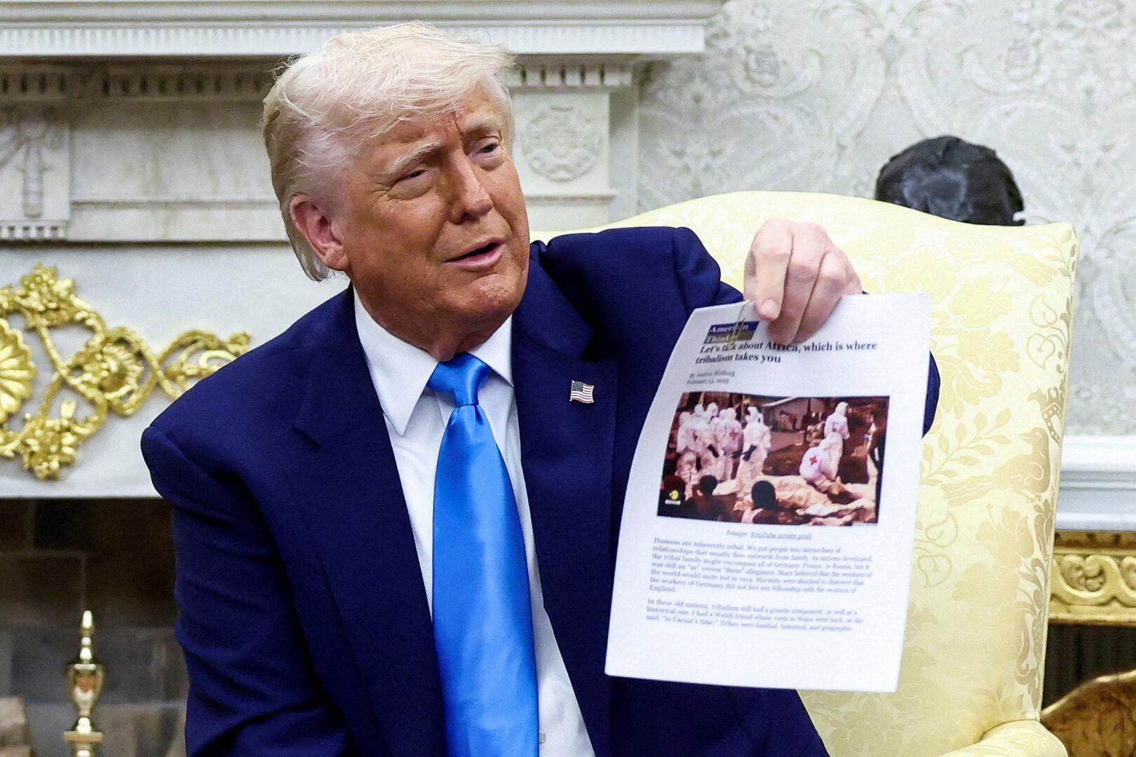 Peinlich: Trumps "Beweis" für Genozid in Südafrika stammt aus dem Kongo
