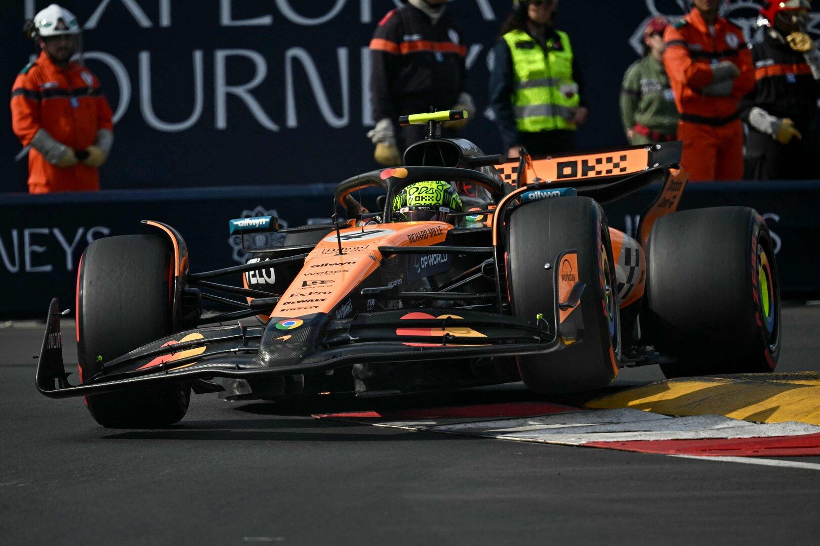 Norris holt in Monaco die wichtigste Poleposition des Jahres