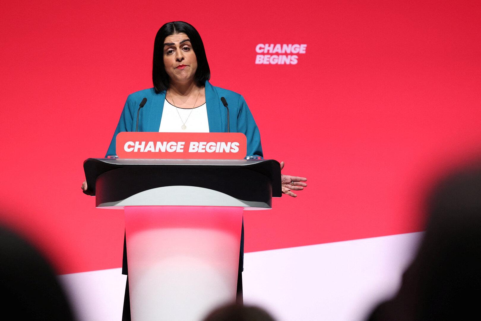 Justizministerin Mahmood Labour Party Annual Conference in Liverpool