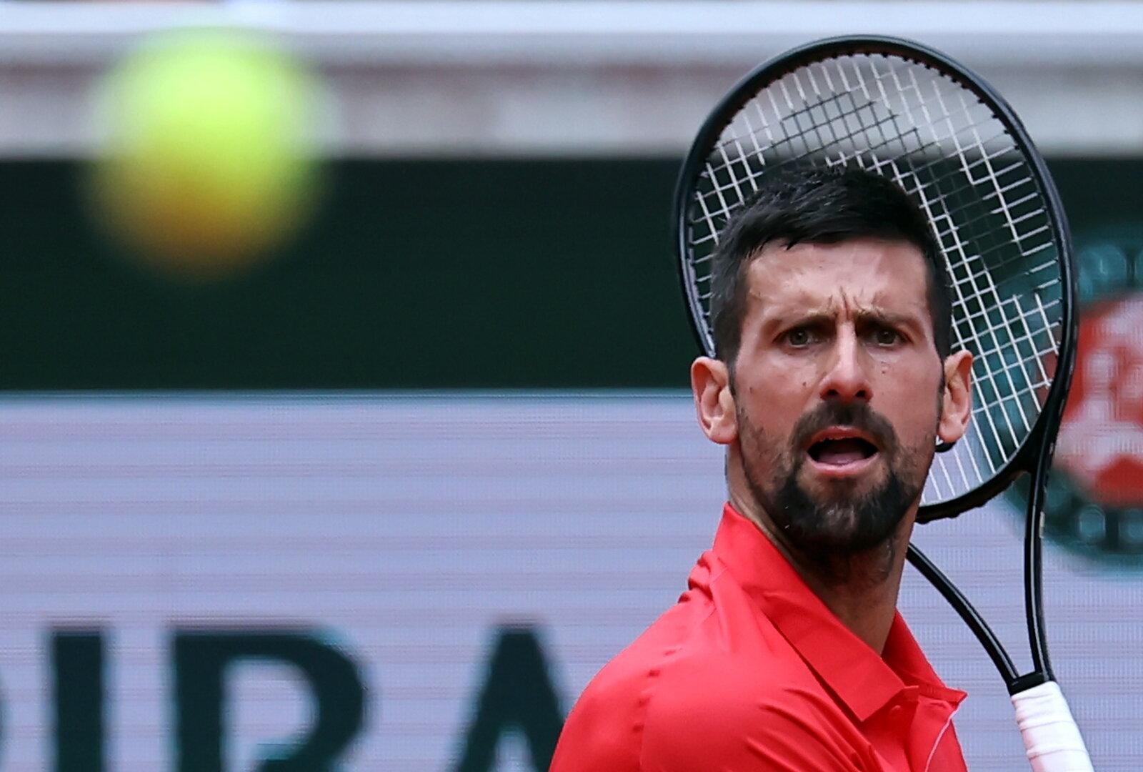 Vor Duell mit Misolic: Djokovic hat negative Paris-Bilanz gegen Österreicher