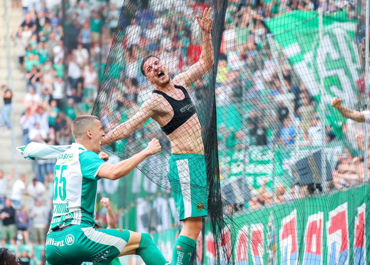 Rapid bejubelt Burgstaller: "Das war ein Spiegelbild dieser Saison"