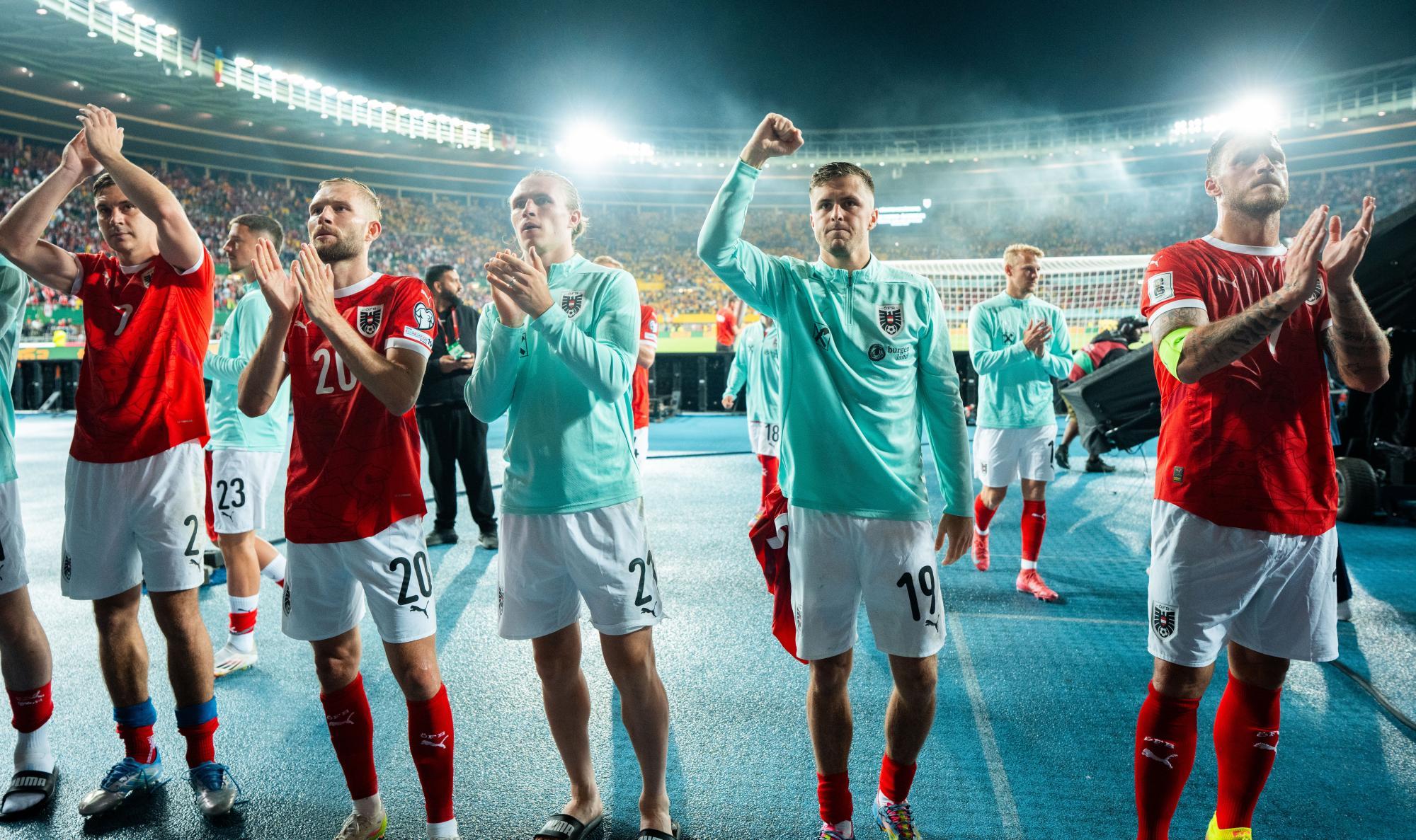 FUSSBALL - WM-QUALIFIKATION: ÖSTERREICH - RUMÄNIEN FUSSBALL - WM-QUALIFIKATION: ÖSTERREICH - RUMÄNIEN