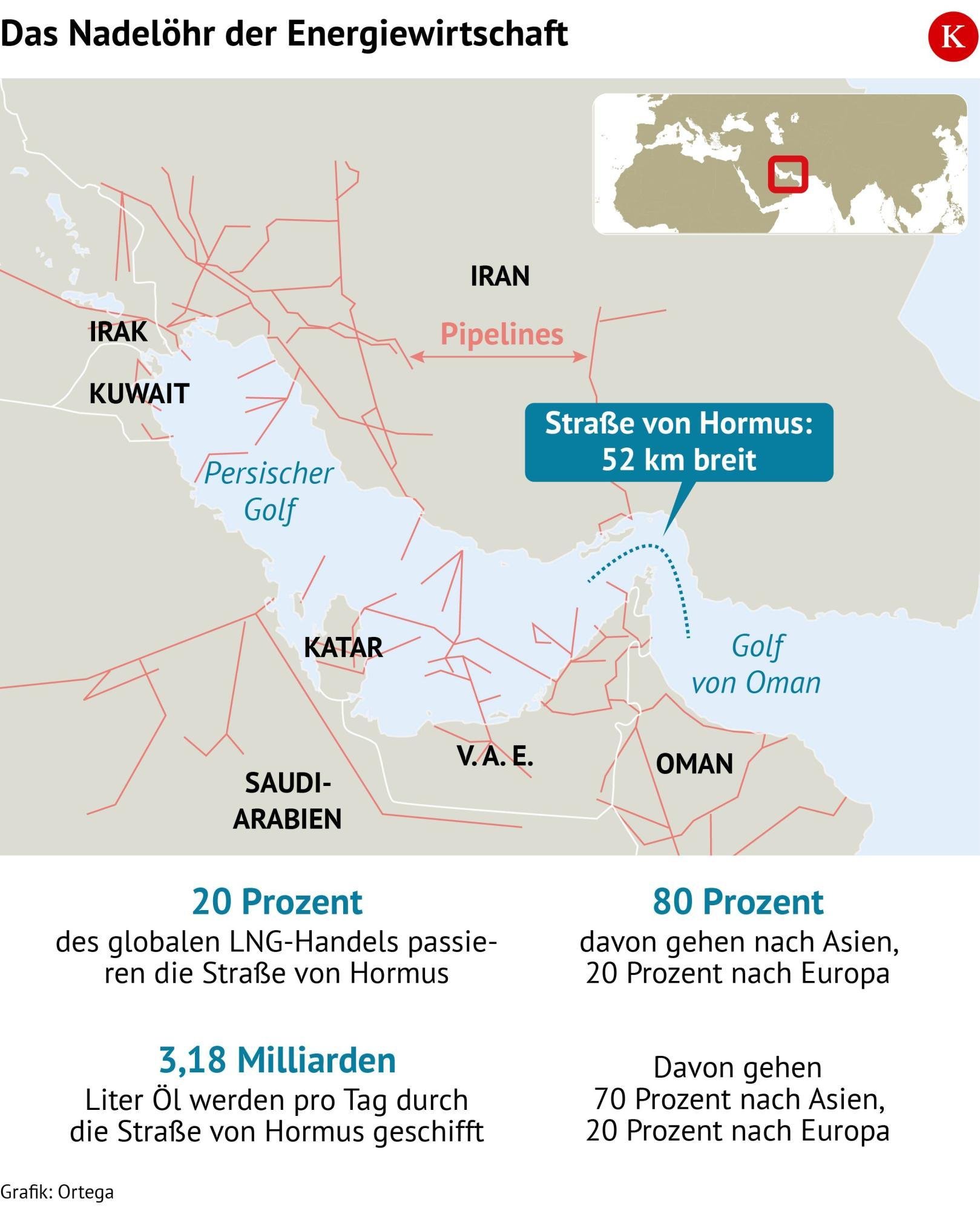 Geht der Krieg im Iran weiter? 4 Szenarien für die Straße von Hormus