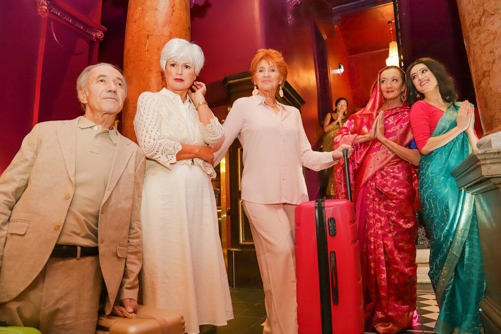"Best Exotic Marigold Hotel" auf der Rosenburg: Indisches Flair und britischer Humor