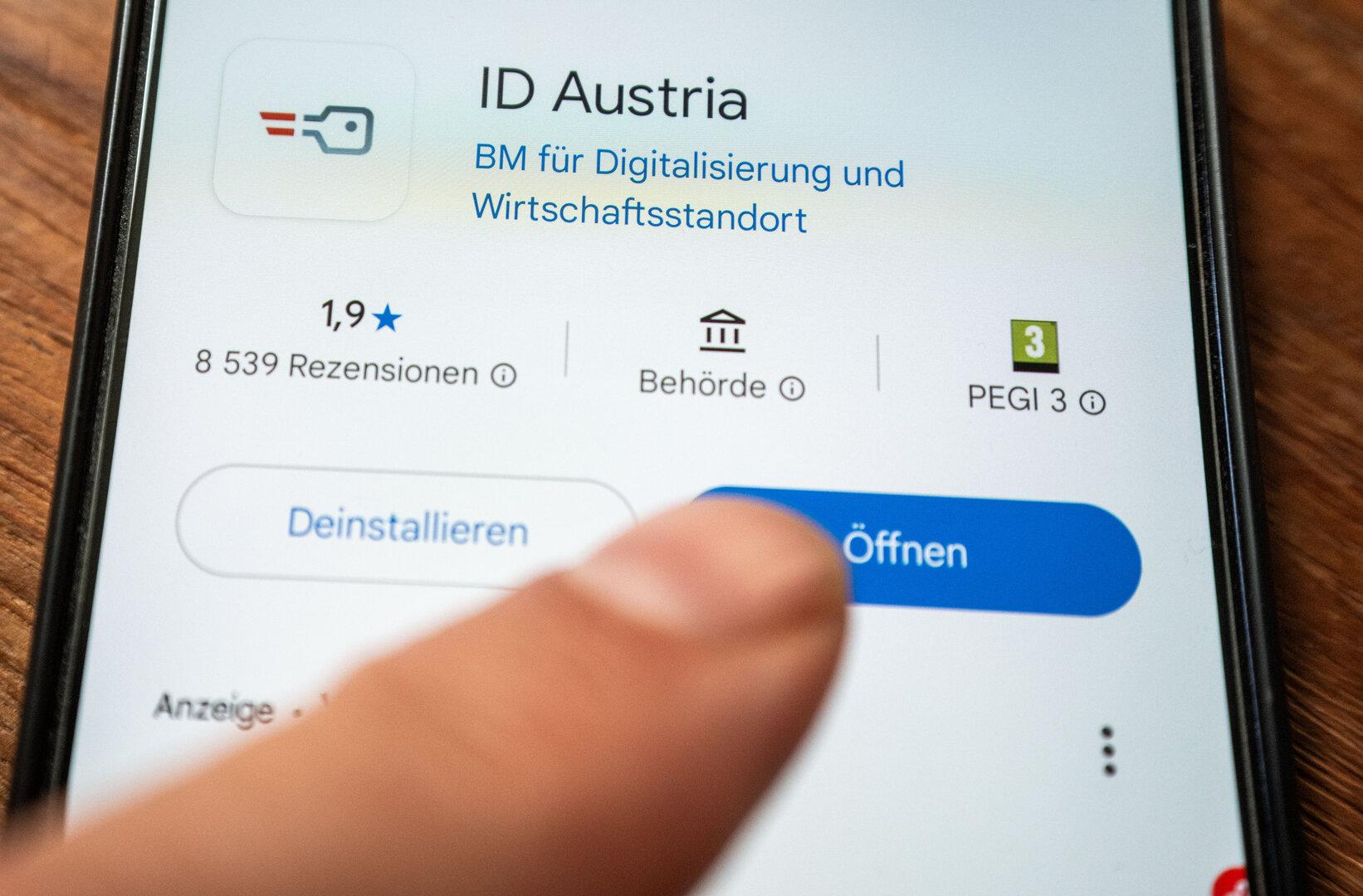 4,8 Millionen Registrierungen bei ID Austria