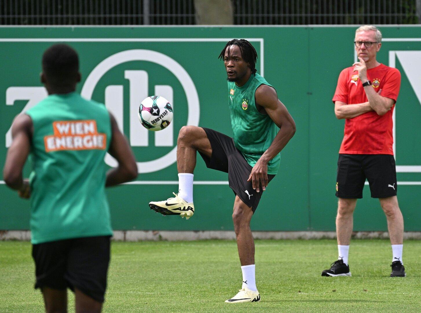 Langes Training und viele Schüsse bei Rapid mit Stöger: "Es wird schon"