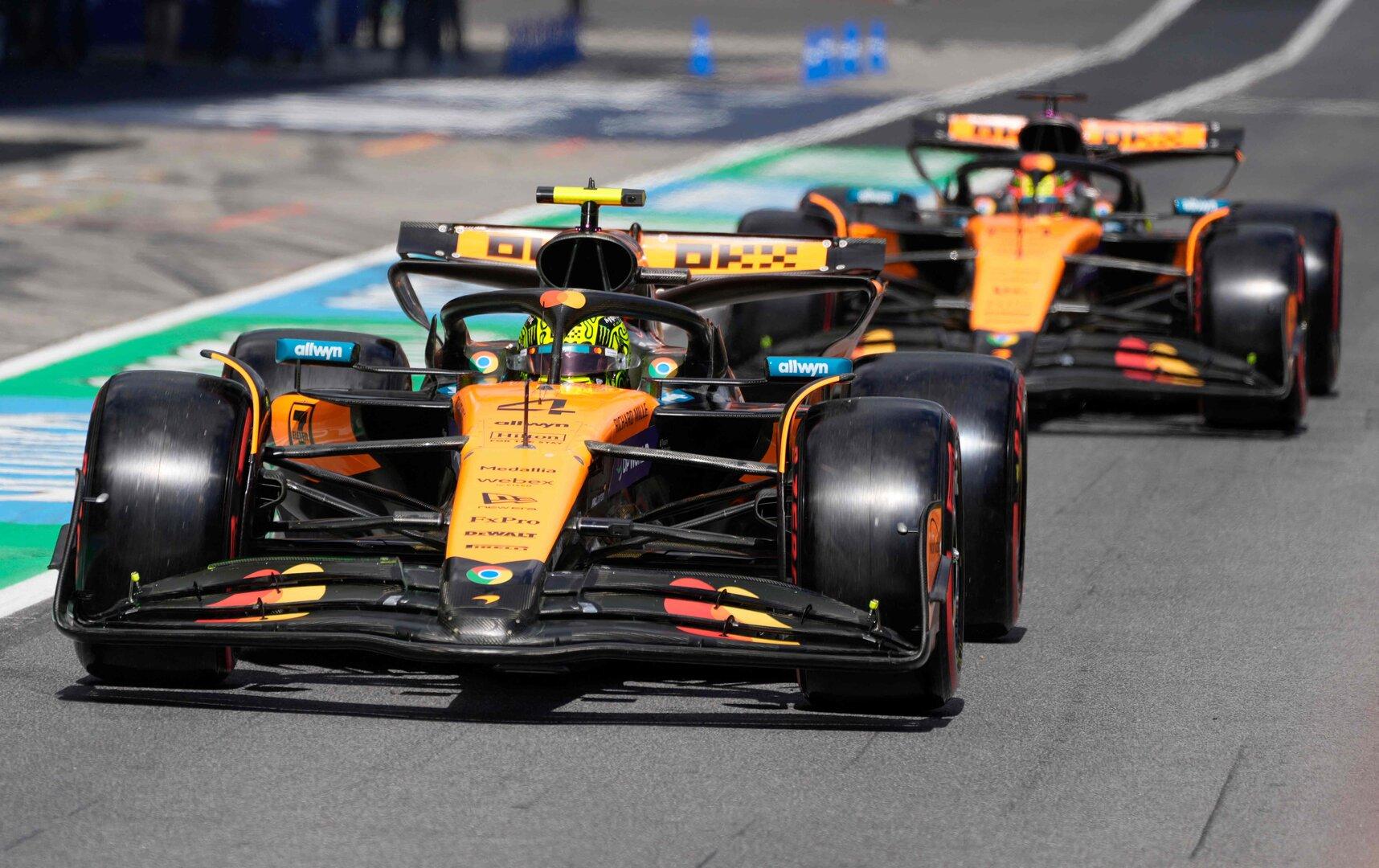 Formel 1 in Spielberg: Poleposition für Lando Norris