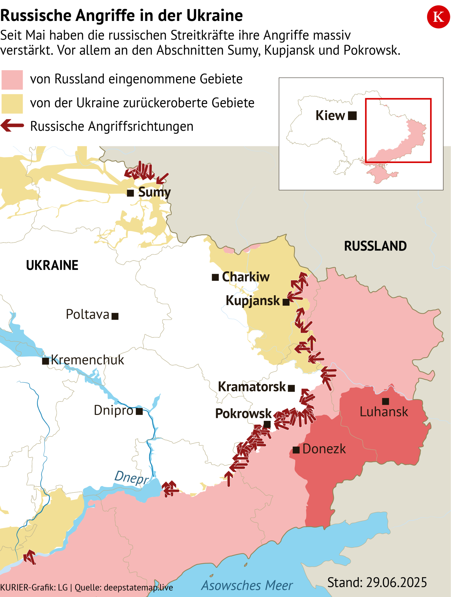 Aktuelle Lage in der Ukraine