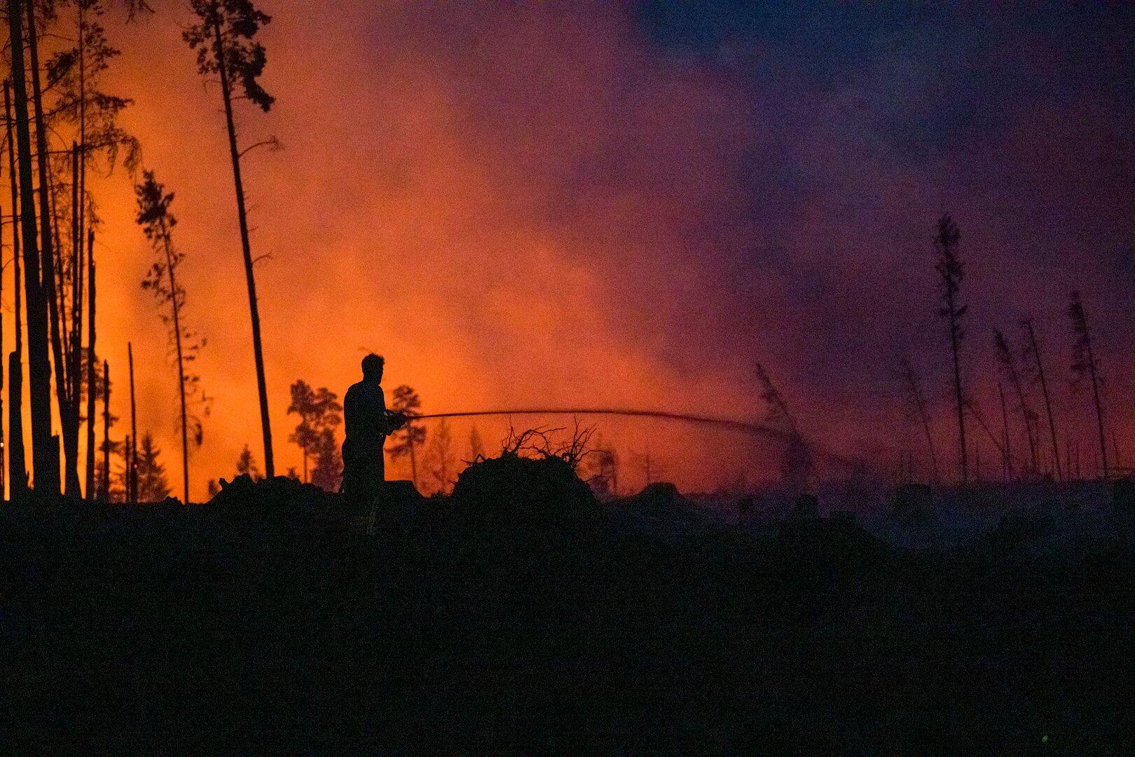 Verheerende Waldbrände in Südfrankreich und Südspanien