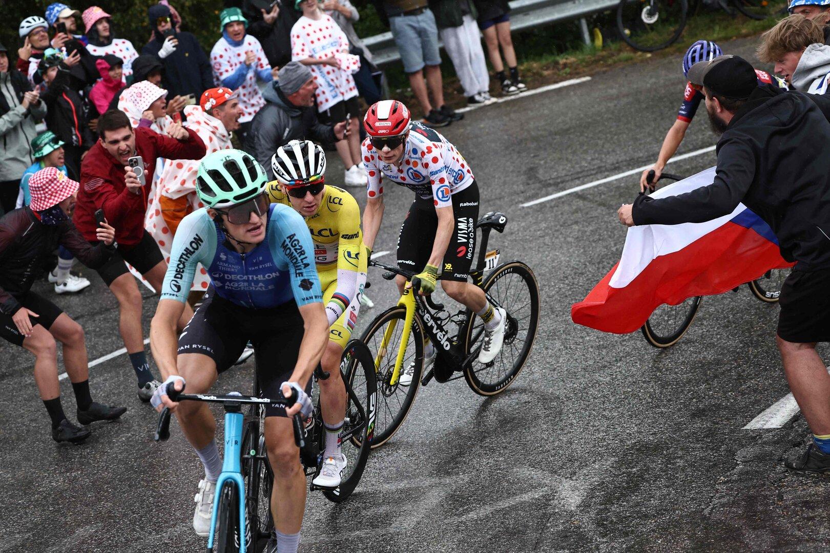Felix Gall verbessert sich bei der Tour de France auf Rang fünf
