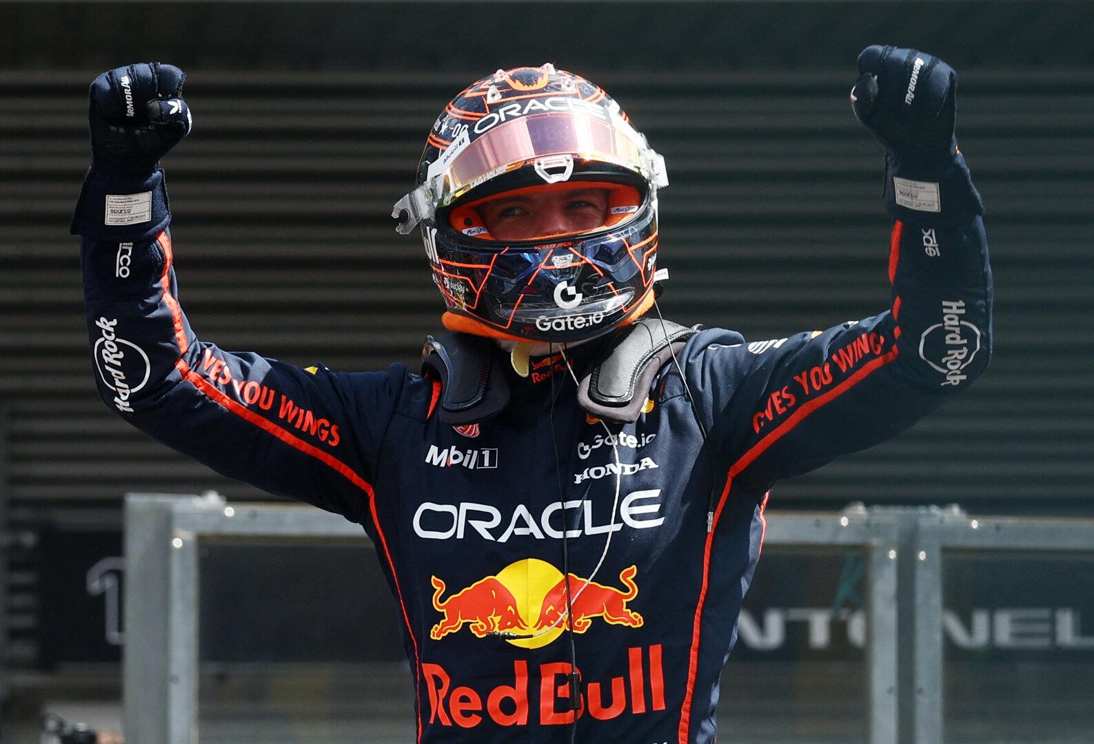 Im Sprint von Spa raste Max Verstappen dem McLaren-Duo davon