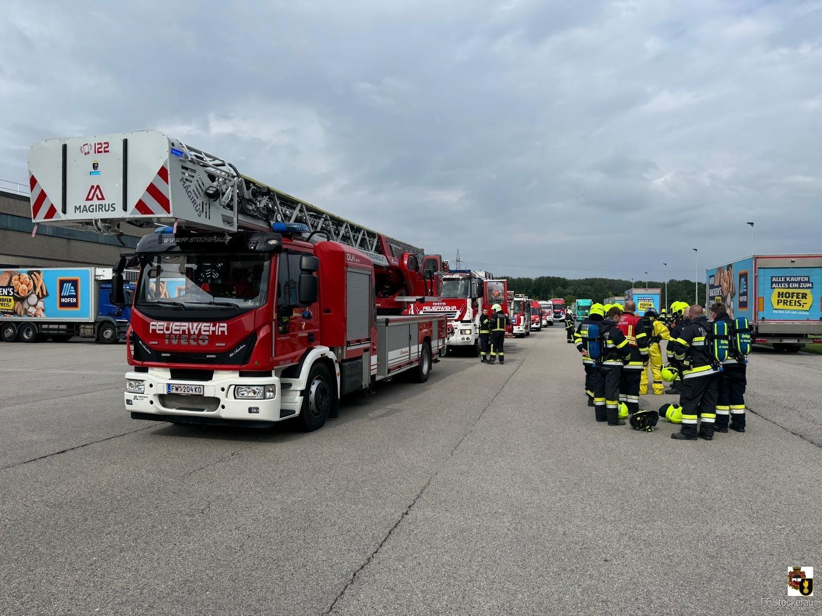 Ammoniak v Stockerau povzročil evakuacijo in zdravstveno oskrbo