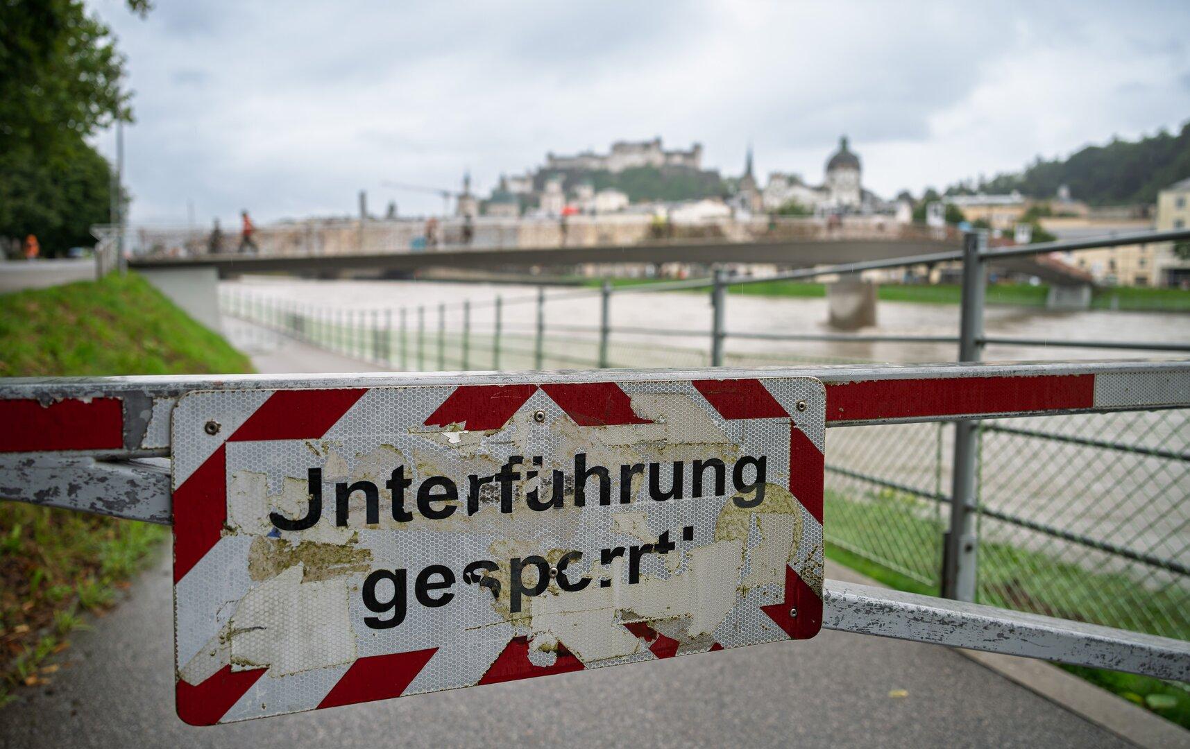 Aktiviran protipoplavni sistem v Schärdingu po obilnem deževju