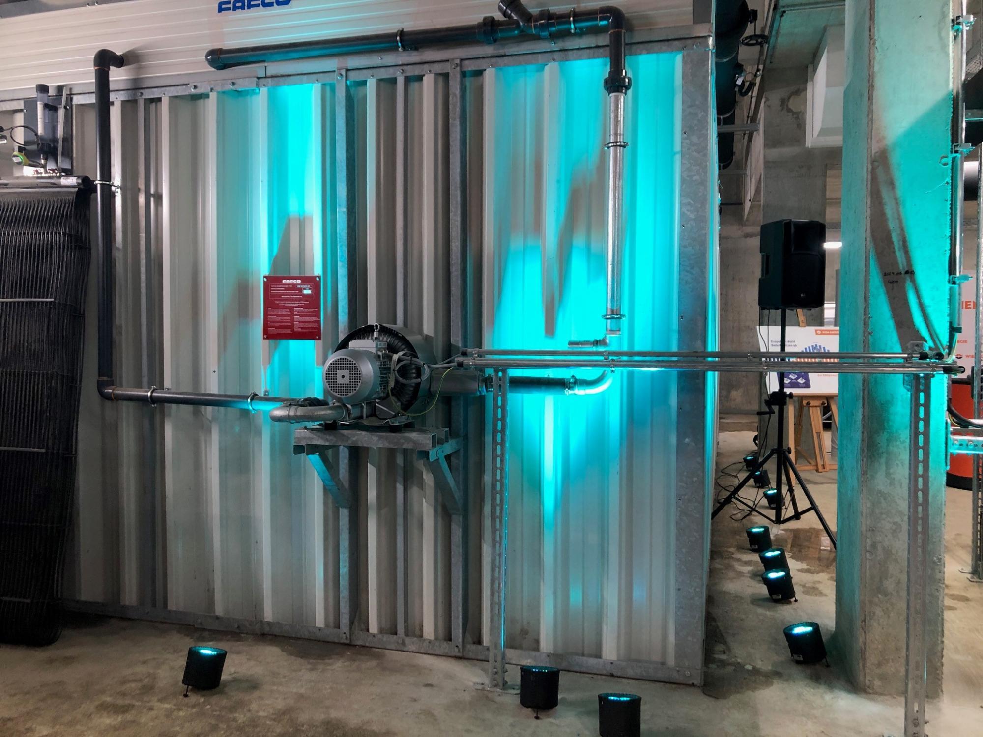 Dunaj dobil prvi hranilnik ledu za daljinsko hlajenje