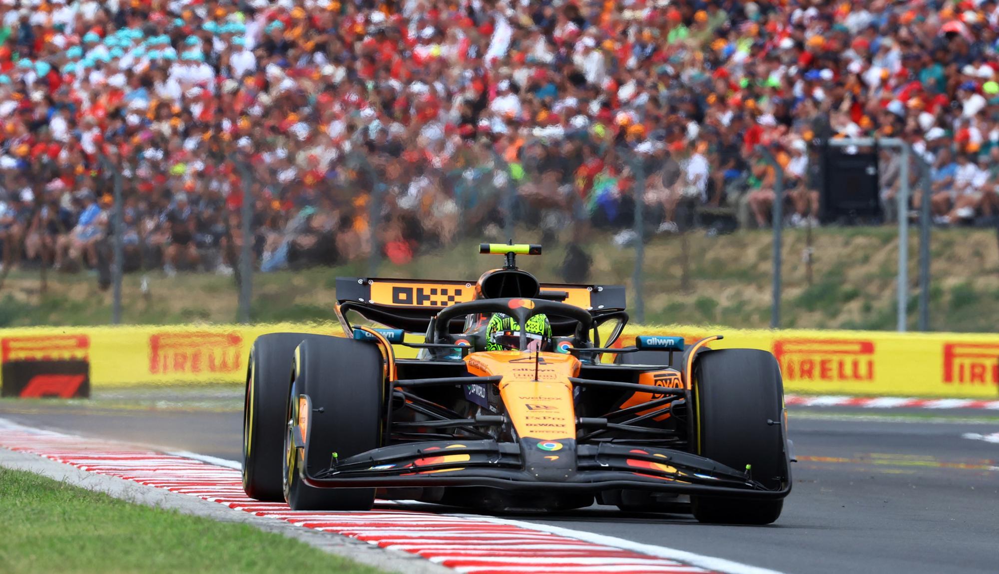 Formel 1: Axl Rose kam als Stargast und sah Lando Norris in Ungarn gewinnen