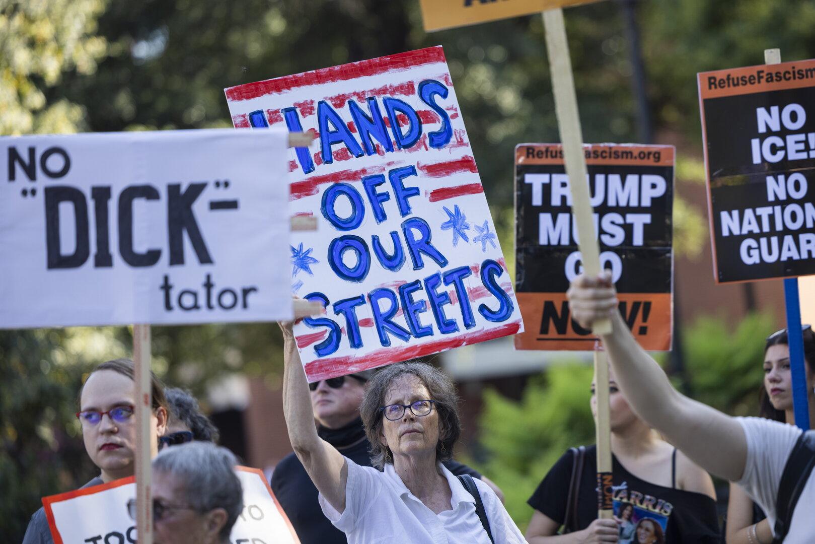Trump will Soldaten in Washington, Bevölkerung protestiert