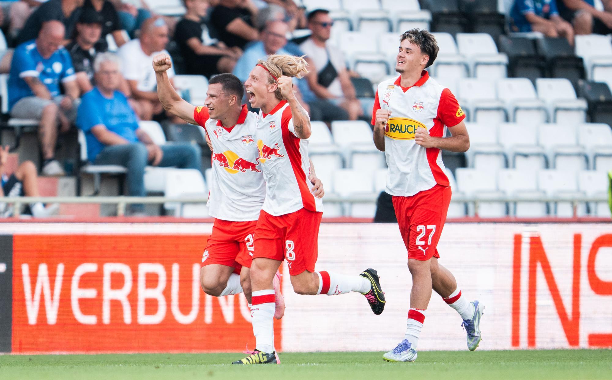 Salzburg feiert glücklichen Sieg gegen Hartberg