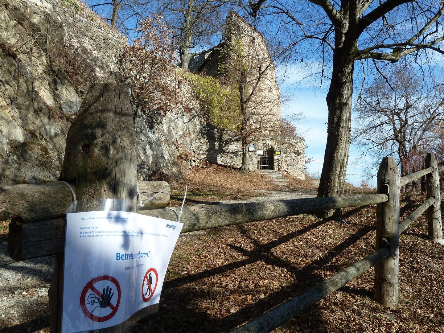 Für 6,4 Mio. Euro: Burgruine Gösting zu kaufen