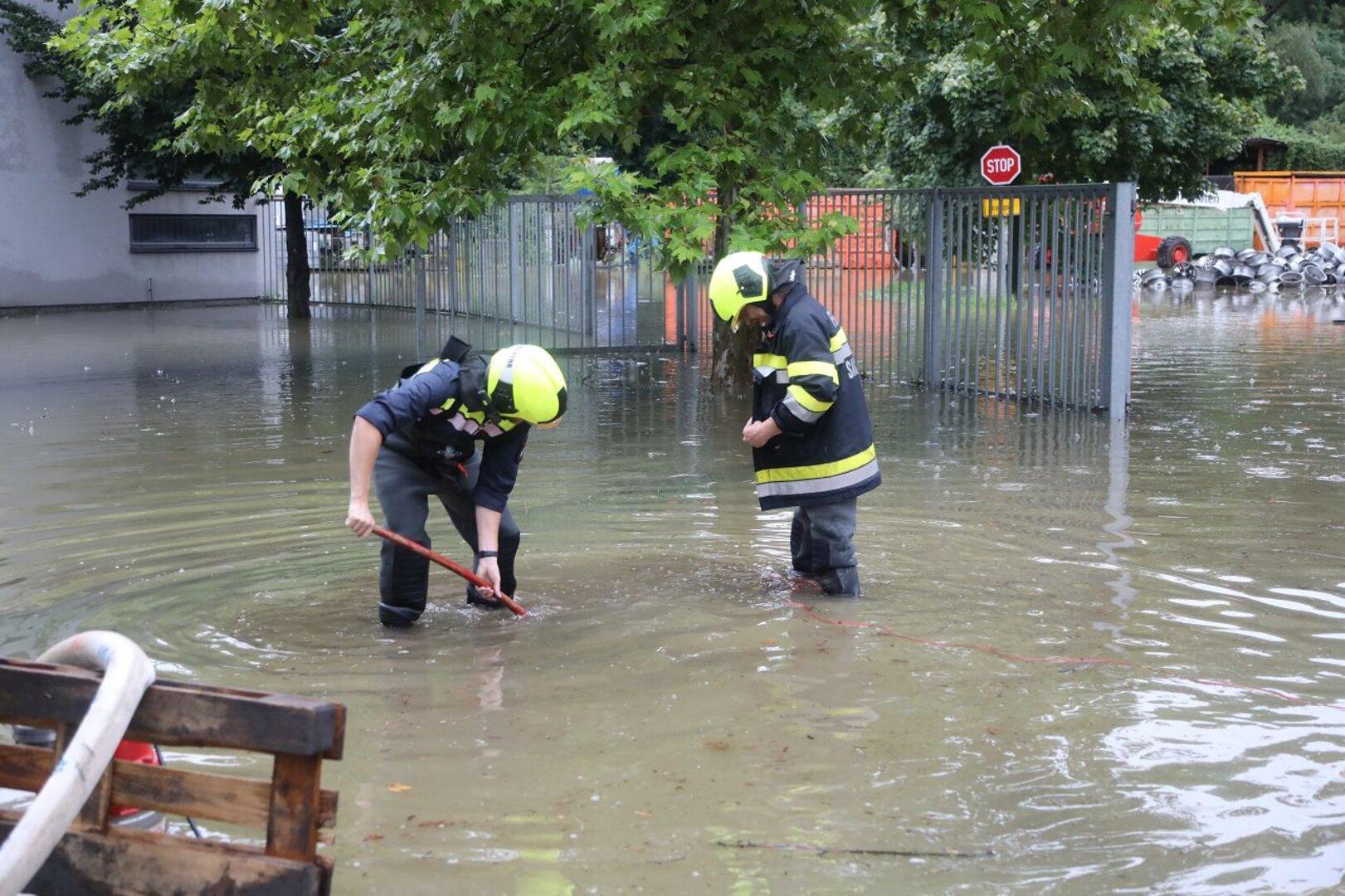 Vorarlberg: Über 370 Feuerwehreinsätze wegen Starkregens