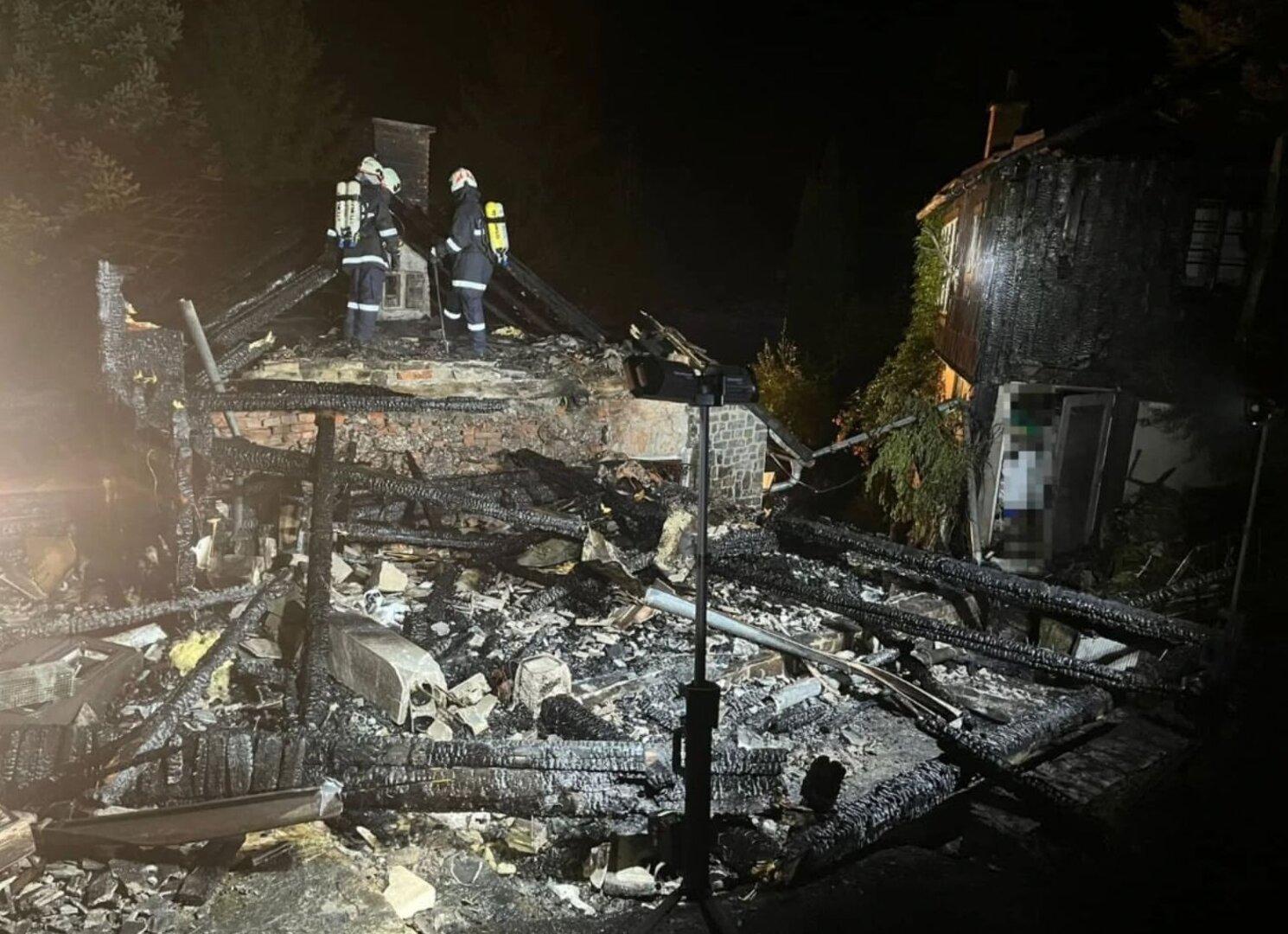 Großbrand in Freyenstein an der Donau: 185 Feuerwehrleute eingesetzt