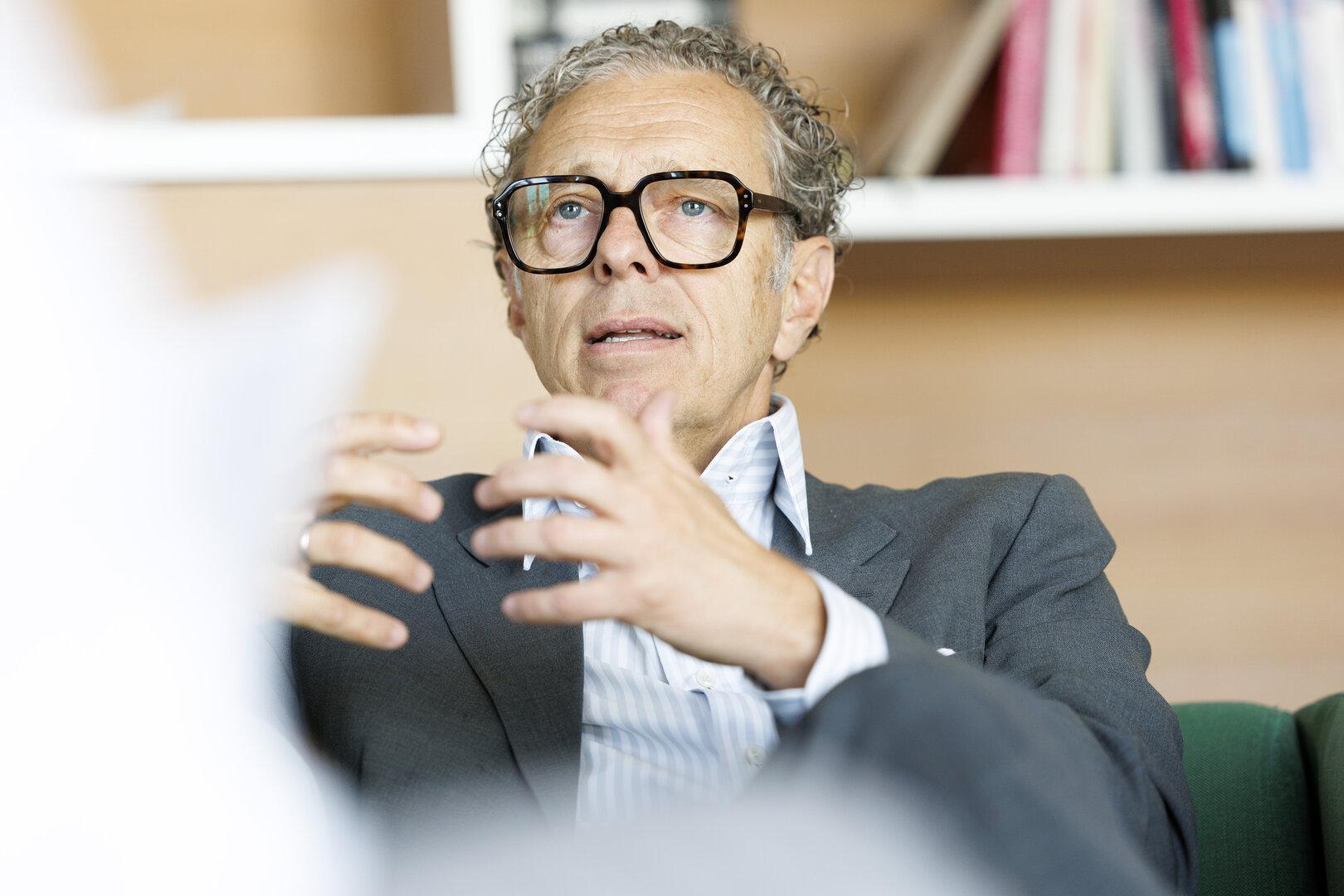 Heinz Lederer, Vorsitzender des ORF-Stiftungsrats Interview mit Heinz Lederer, Vorsitzender des ORF-Stiftungsrats.