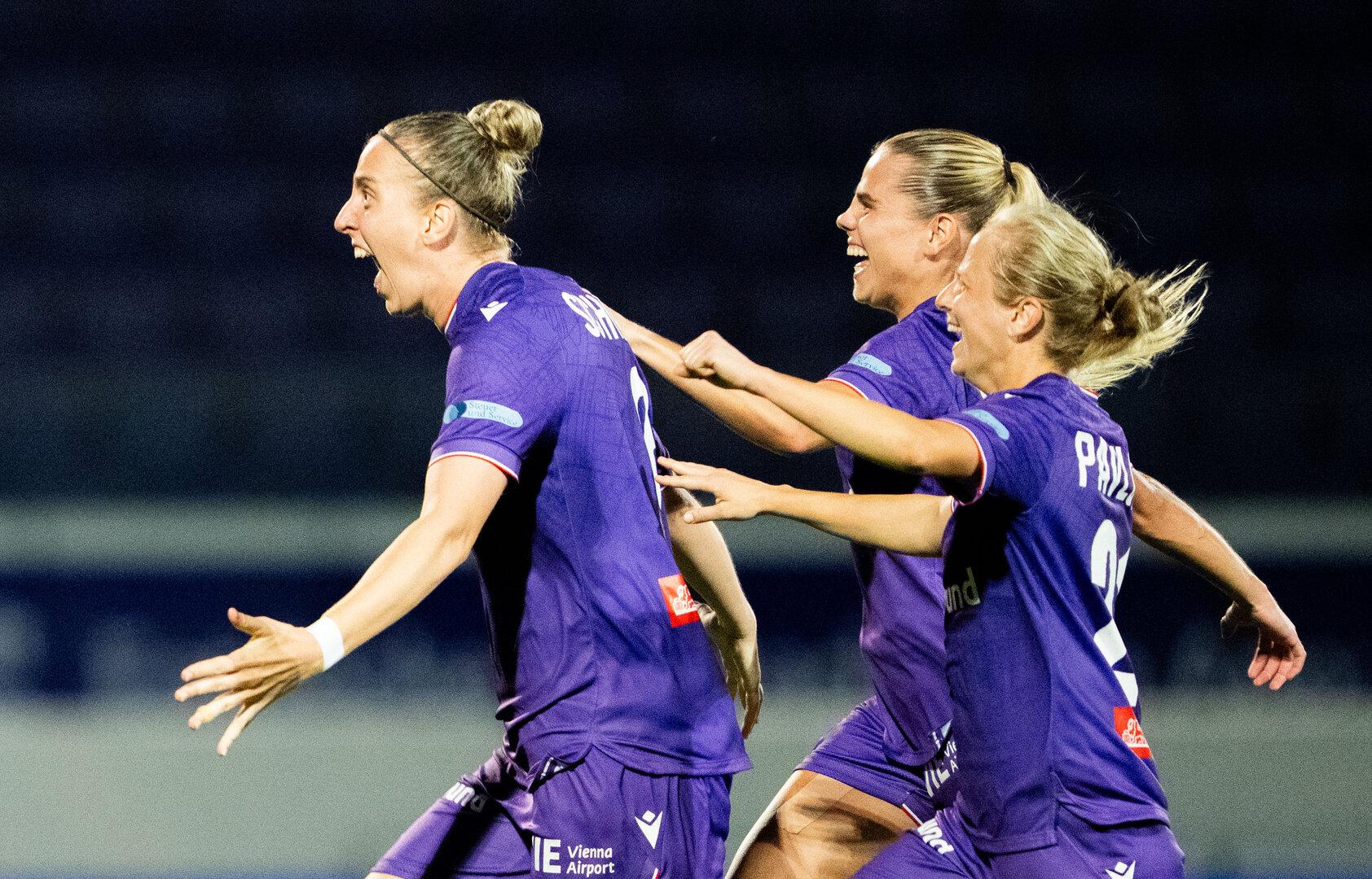 Nach Sieg gegen Glasgow: Die Austria-Frauen klopfen an die Champions League